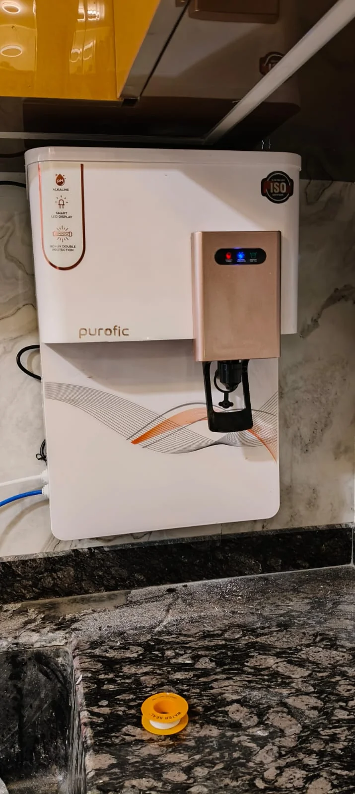 Purofic RO Purifier Installation