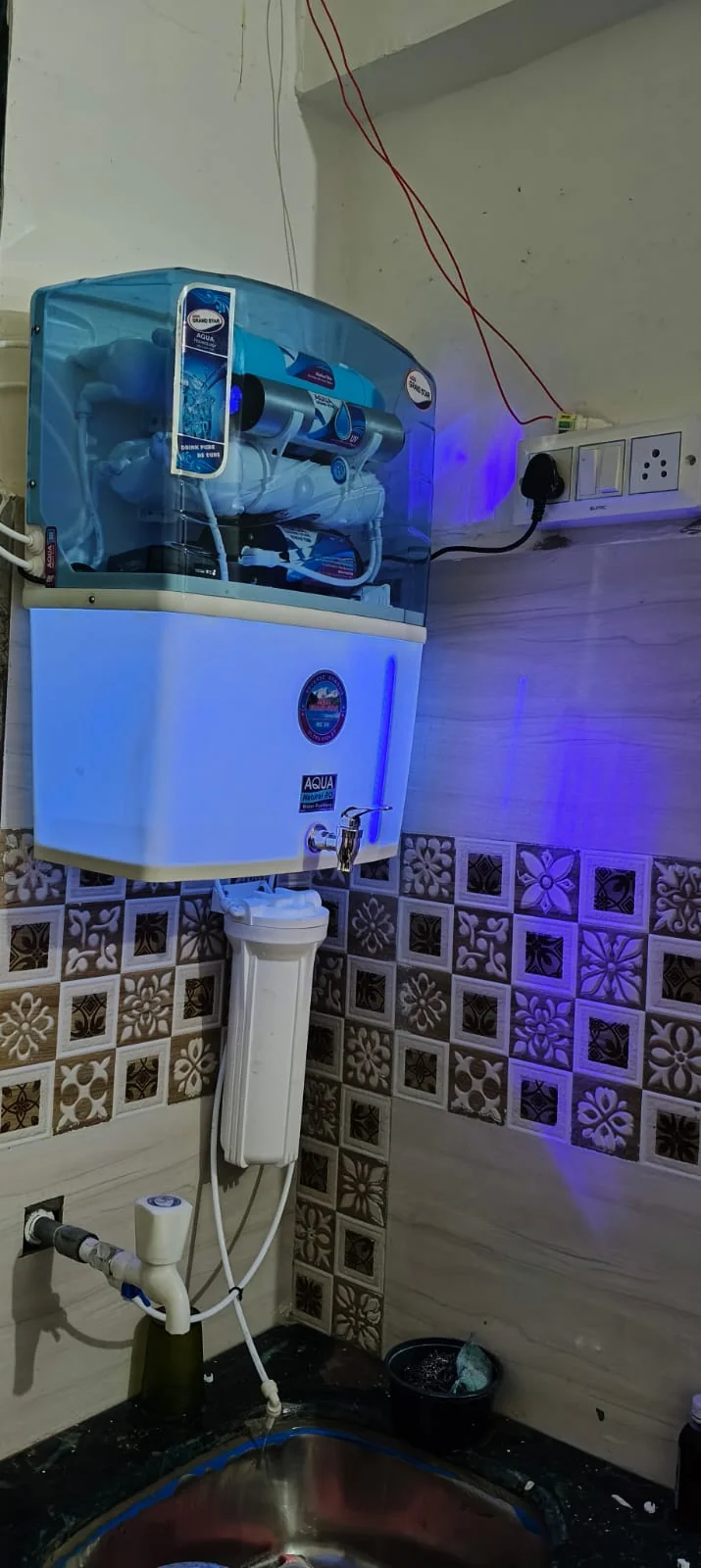 RO Purifier With Pre-Filter Setup