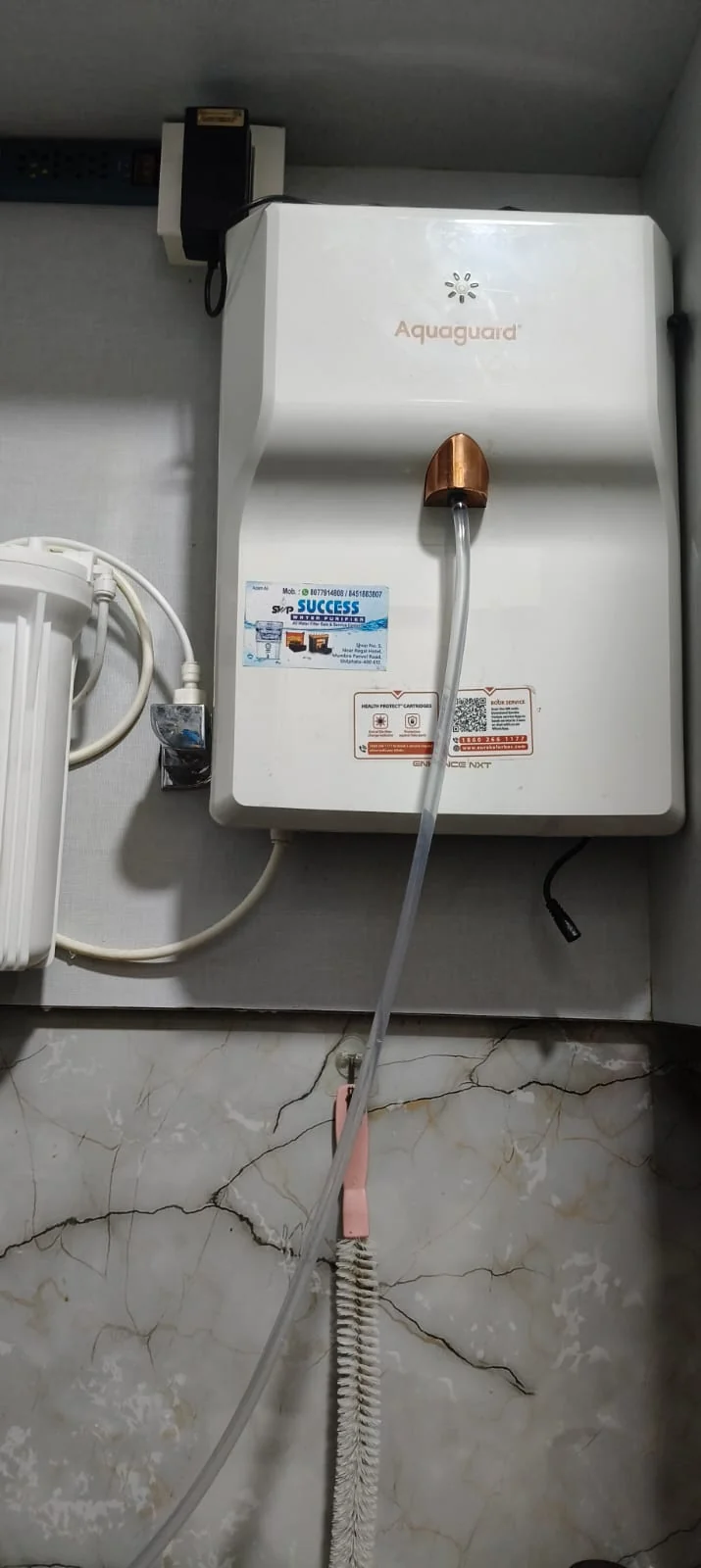 RO Purifier Installation With Pre-Filter