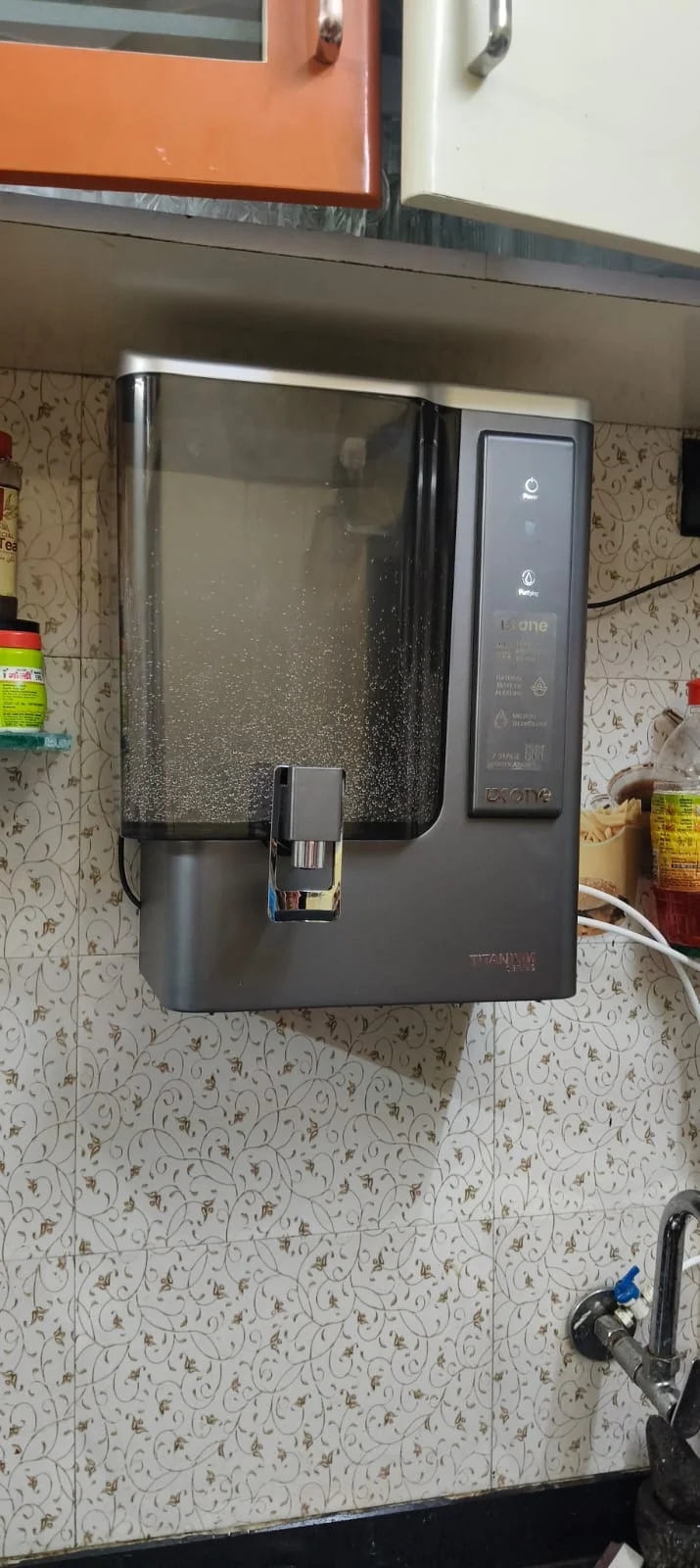 Wall-Mounted RO Purifier Setup