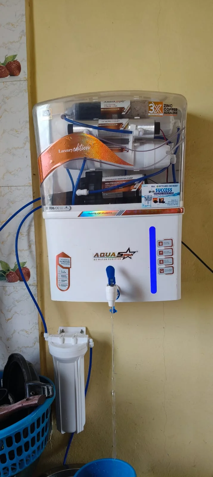 Aqua Star RO Installation