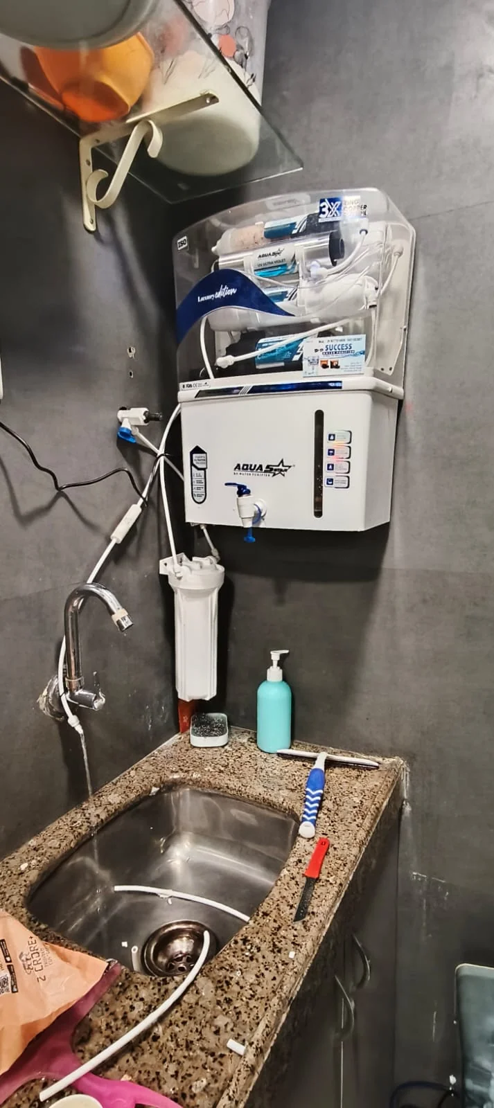 Under-Sink RO System Installation