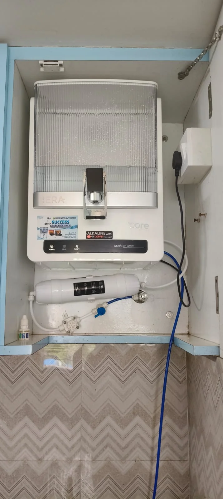 Alkaline RO Purifier Setup